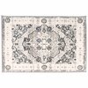 World Rug Gallery Traditional Medallion Area Rug 2' x 3' Gray MON830GRAY2X3